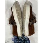 Joyks Suede Fur Loafers Platform Comfort‎ Casual Shoes Brown Size 38 Photo 6