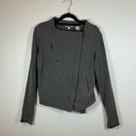 Stetson Gray Moto Jacket Studded Western Style Womens Size Medium Photo 1