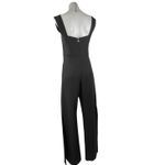 Nookie  Divine Jumpsuit Black Sleeveless Split Wide Leg Overalls Jumpsuit Size M Photo 1