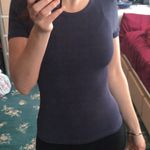 90’s Vintage Stretch Blue Top Photo 1