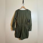 Banana Republic Banana‎ Republic Linen Blend Safari Long Sleeve Romper Photo 4