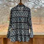 Westbound Woman Black Printed Western Style Shirt Size 3X. NEW Photo 1