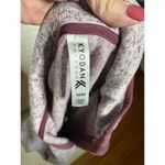 Kyodan Outdoor maroon white heathered 1/4 zip fleece M Mint condition Pocket Photo 4