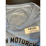 Indian Motorcycle Ladies North County San Marcos Heather Light Blue XL Photo 5