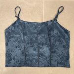 Victoria's Secret Y2K Victoria’s Secret Cropped Brocade Corset Style Cami Top Size Medium Photo 0