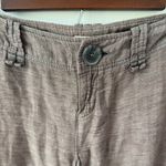Free People  Vintage Linen‎ Pants Women's Size 2 Wide Leg Casual Boho Photo 3