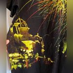 Disney Walt World Vault Collection T-Shirt Overall Print Sz Small Magic Kingdom Photo 2