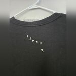 Clare V. Oversized Ciao Sweatshirt Black Size L Photo 5