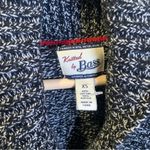 G.H Bass Black White Knit Cardigan Sweater Size XS Photo 13