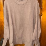Thick solid brown sweater Size L Photo 0