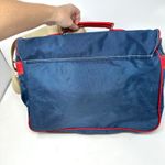 Fossil Vintage  Nylon‎ Campus Messenger Bag Blue Photo 3