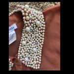 Dizzy Lizzy beaded collar sleeveless blouse Sz S Photo 3