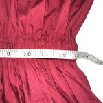 Ulla Johnson Martine Long Sleeve Mini Cotton Dress in Bordeaux 2 Photo 7