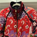 MARCIA VINTAGE Talon Vibrant Floral Zip Photo 2