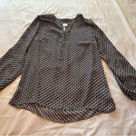 Laundry by Shelli Segal  Multicolored Patterned Top Blouse Woman’s Size Large Photo 0