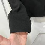 Theory  Womens Blazer Jacket Small Black Full Zip Motto Career Minimal Academic Photo 1