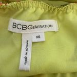 BCBGeneration  Floral Ruffle Halter Maxi Dress Women's XS Tropical Resort Beach Photo 12