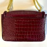 Victoria's Secret Victoria’s Secret Faux Snakeskin Crossbody bag Mulberry/Gold Photo 9
