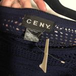NWT Ceny Navy Blue Lightweight Long Sleeve Sweater Size Medium Photo 4