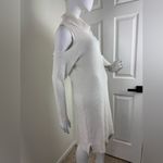 Kensie  Womens Cold-Shoulder Sweater Dress Size L.   C16 Photo 6