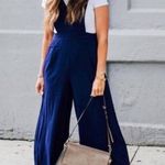 Anthropologie Maeve Apron Wide Leg jumpsuit Size 4 Photo 0