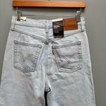 Levi's Levi’s Ribcage Straight Ankle Distressed Light Wash Jeans 26 Photo 7