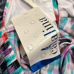 Catalina Art Deco Abstract Multicolored Tankini Top Sz XL NWT Photo 5