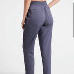 Athleta  Brooklyn Textured Ankle Pant Medieval Violet- Size 6 Photo 3