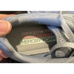 Skechers  Womens Size 8 Skech Air Cooled Memory Foam‎ Sneakers Slate Blue Lace Photo 4