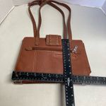 Marc Chantel Y2K Women's‎ Brown Genuine Leather Western Shoulder Bag Photo 3