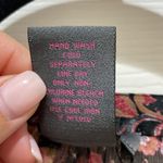 Fire Los Angeles  Black & Pink Floral Sheer Long Sleeve Blouse Medium Photo 5