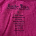 Lucky Brand  Peace Heart Angel Wings Long Sleeve Shirt Pink Size Large Photo 6