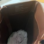 st. john's bay  Womens Roslyn Stacked Heel Riding Boots in Cognac Sz 9.5 NIB Photo 10