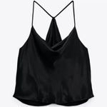 ZARA Cowl Neck Tank Top Small Photo 0