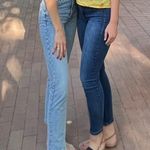 ZARA High Waisted, Straight Leg Jeans Photo 5