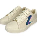 Skechers x Diane von Furstenberg DVF Eden LX Leather Candy Stripes Sneaker US 10 Blue Photo 4