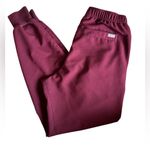 FIGS Size M Maroon  Technical Collection Jogger Style Like New Scrub Pants Photo 2
