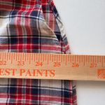 J.Crew Plaid Button Down Shirt Women Size S Red Blue White Casual Cotton Photo 7