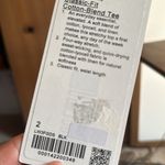 Lululemon Classic-Fit Cotton-Blend Tee Sz 2 Black Photo 3