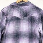 Wrangler  Womens Flannel Nightshirt M‎ Western Sleep Retro Rodeo Coastal Cowgirl Photo 6