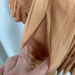 Free People  Peach See Ya There Oversized Mini Dress Sz.L Photo 11