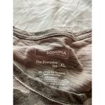 Sonoma The Everyday Tee Camo Long Sleeve Top Woman’s Size XL Photo 5