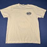 Comfort Colors Cricos Pizza & Subs Unisex Large Yellow Short Sleeve Graphic Tee Photo 1