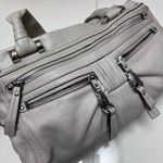 B. Makowsky Cream Buttery Leather Shoulder Bag Photo 11