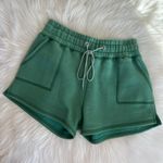 Comfy And Ready Terry Shorts In Green Size Small Photo 4