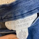 Petite Sophisticate Vintage  Classic Denim Capri Pants Size 6 Photo 1