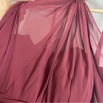 Revelry Bridesmaid Dress Halter Tank Maxi Sleeveless Size 14 Brownish Photo 7