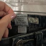 Ymi  Blue Distressed Denim Low Rise Jeans Size 9 Photo 4