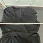 Alex Marie Sz 14 Capelet Cape V-Neck Jumpsuit Black Wide Leg Formal Mother Bride Photo 9