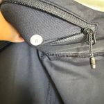 Lululemon  cropped leggings black animal print and mesh size 8 Photo 7